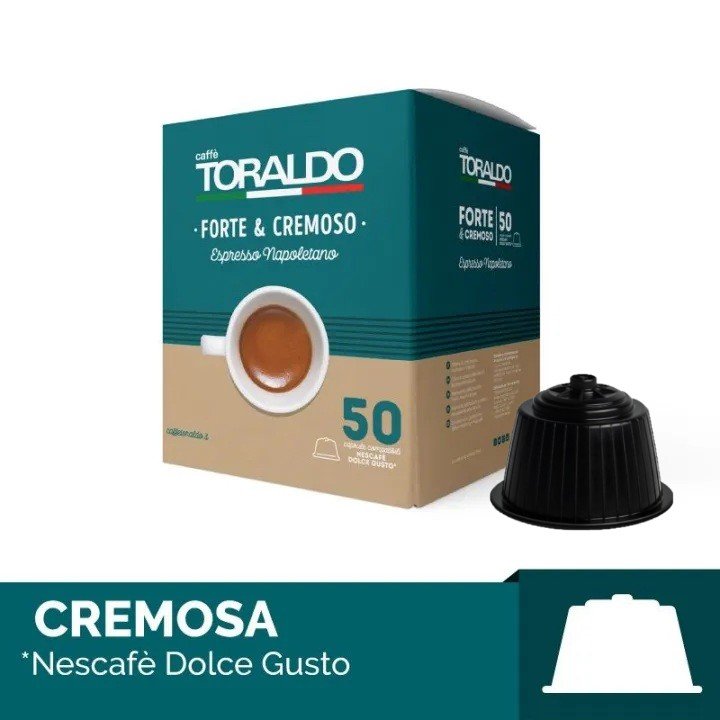 50 Kapsula Kompatibilne Nescafè Dolce Gusto* - Forte & Cremoso