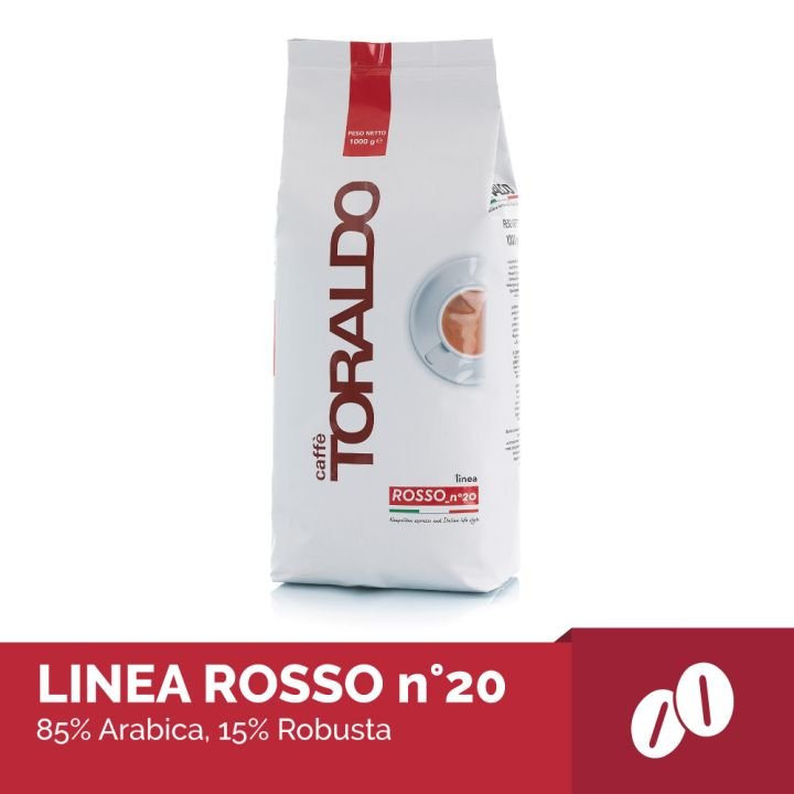 1kg LINEA ROSSO Kafa u zrnu