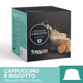 16 Kapsula Kompatibilne Nescafè Dolce Gusto - Cappuccino e Biscotto