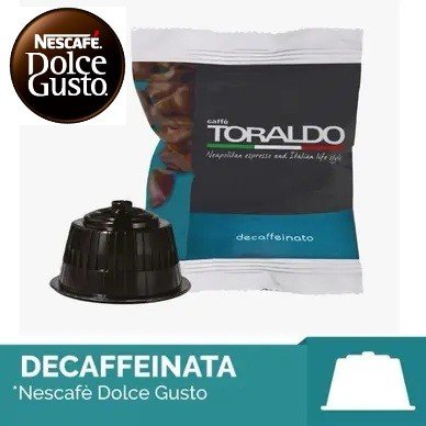 100 Kapsula Kompatibilne Nescafè Dolce Gusto* - Miscela Decaffeinato