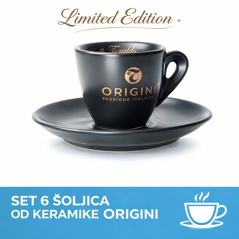 Set 6 šolja Espresso Origini