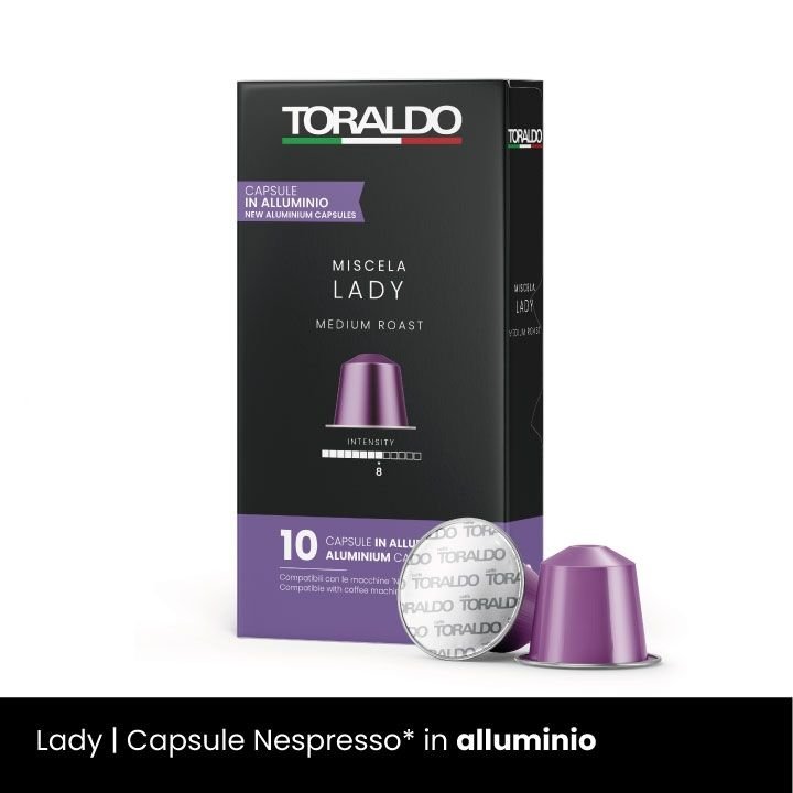 10 Aluminium Kapsula Kompatibilne Nespresso - Lady