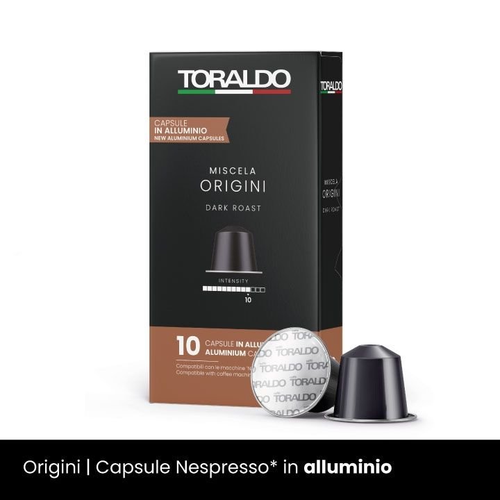 10 Aluminium Kapsula Kompatibilne Nespresso - Origini