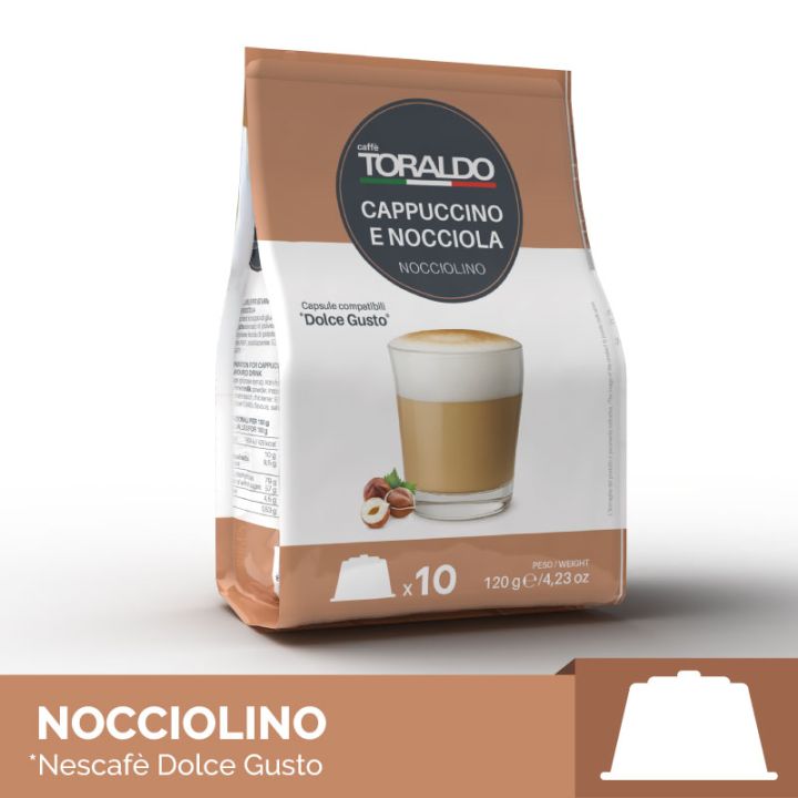 10 Kapsula Kompatibilne Nescafè Dolce Gusto - NOCCIOLINO
