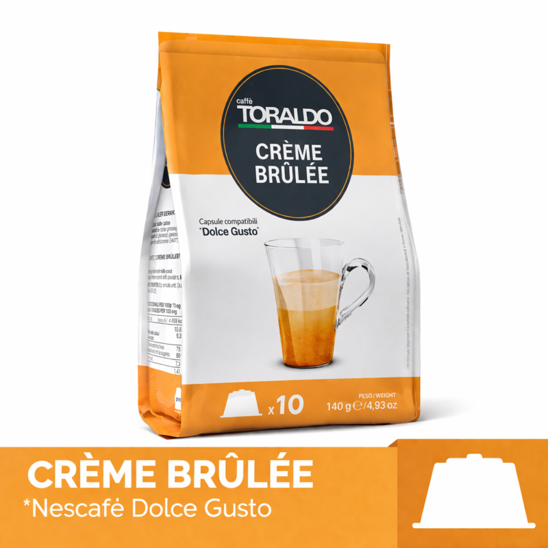 10 Kapsula Kompatibilne Nescafè Dolce Gusto - Crème Brûlée