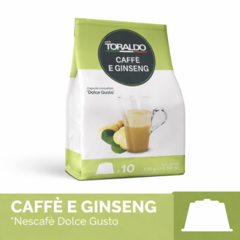 10 Kapsula Kompatibilne Nescafè Dolce Gusto - Caffè e Ginseng