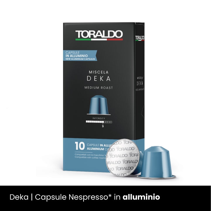 10 Aluminium Kapsula Kompatibilne Nespresso - DEKA