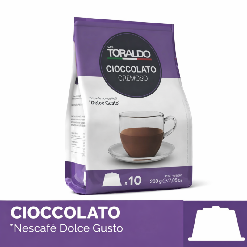 10 Kapsula Kompatibilne Nescafè Dolce Gusto - Cioccolato Cremoso