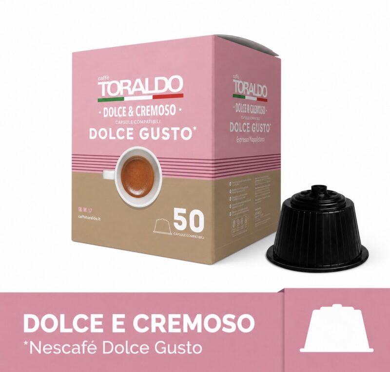 50 Kapsula Kompatibilne Nescafè Dolce Gusto - Dolce e Cremoso