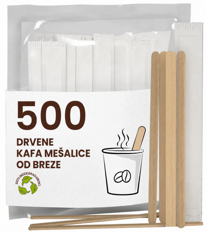 500 Kašičica Drvene od Breze