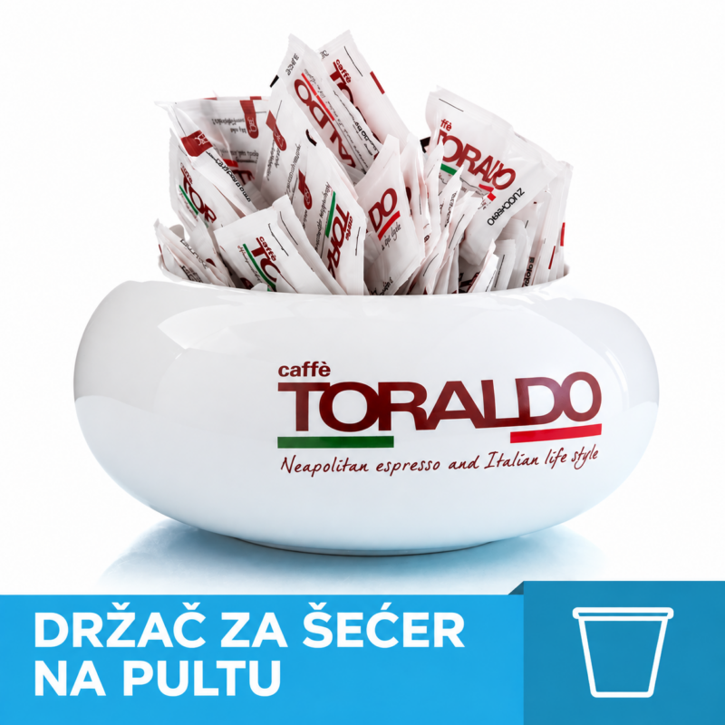 Toraldo keramički držač za šećer na pultu