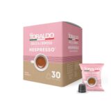 Pakovanje Toraldo Dolce e Cremoso sa 30 kapsula kompatibilnih sa Nespresso aparatima